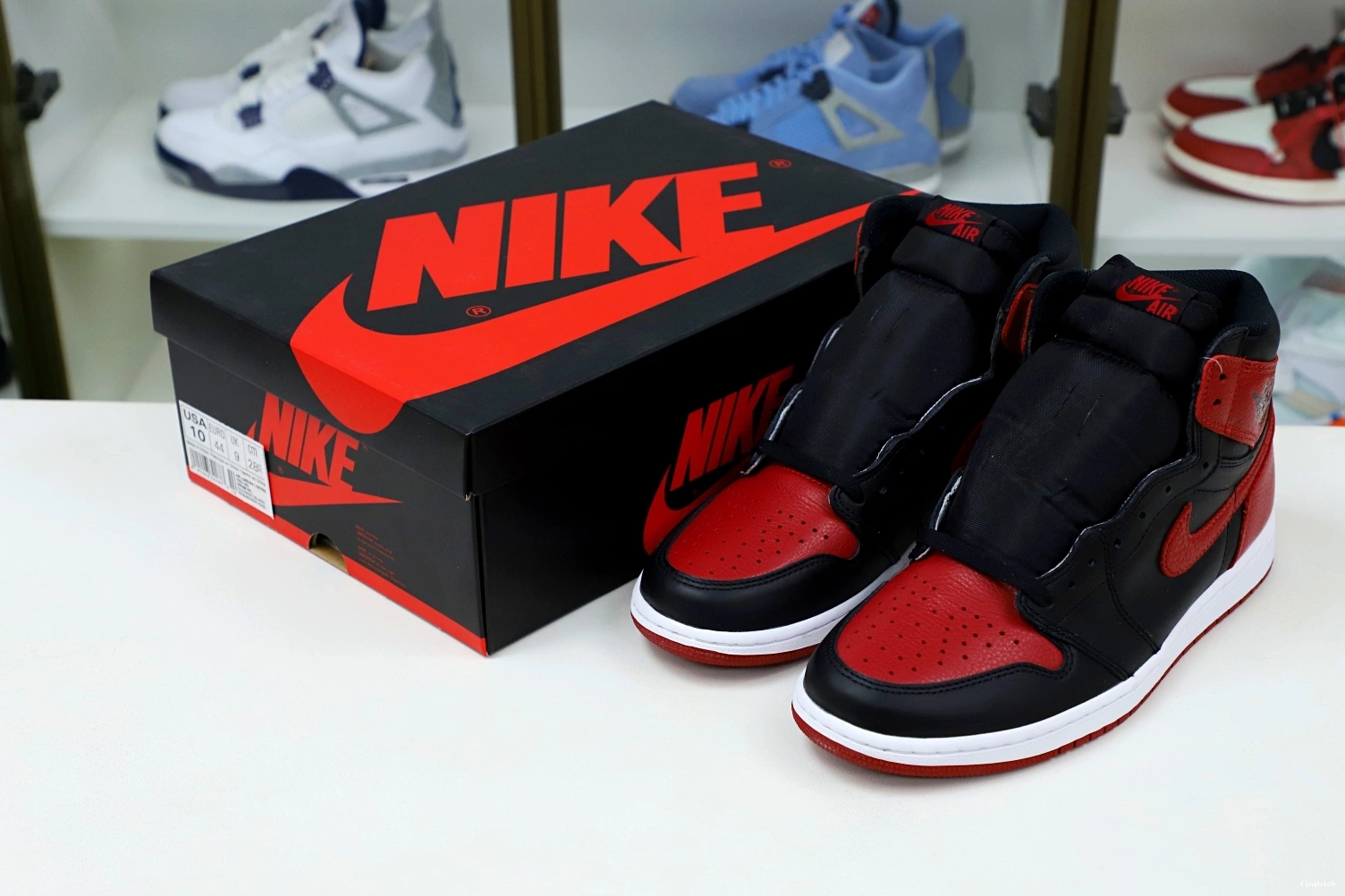 JORDAN AIR HIGH 1 'BRED' RETRO OG 0717